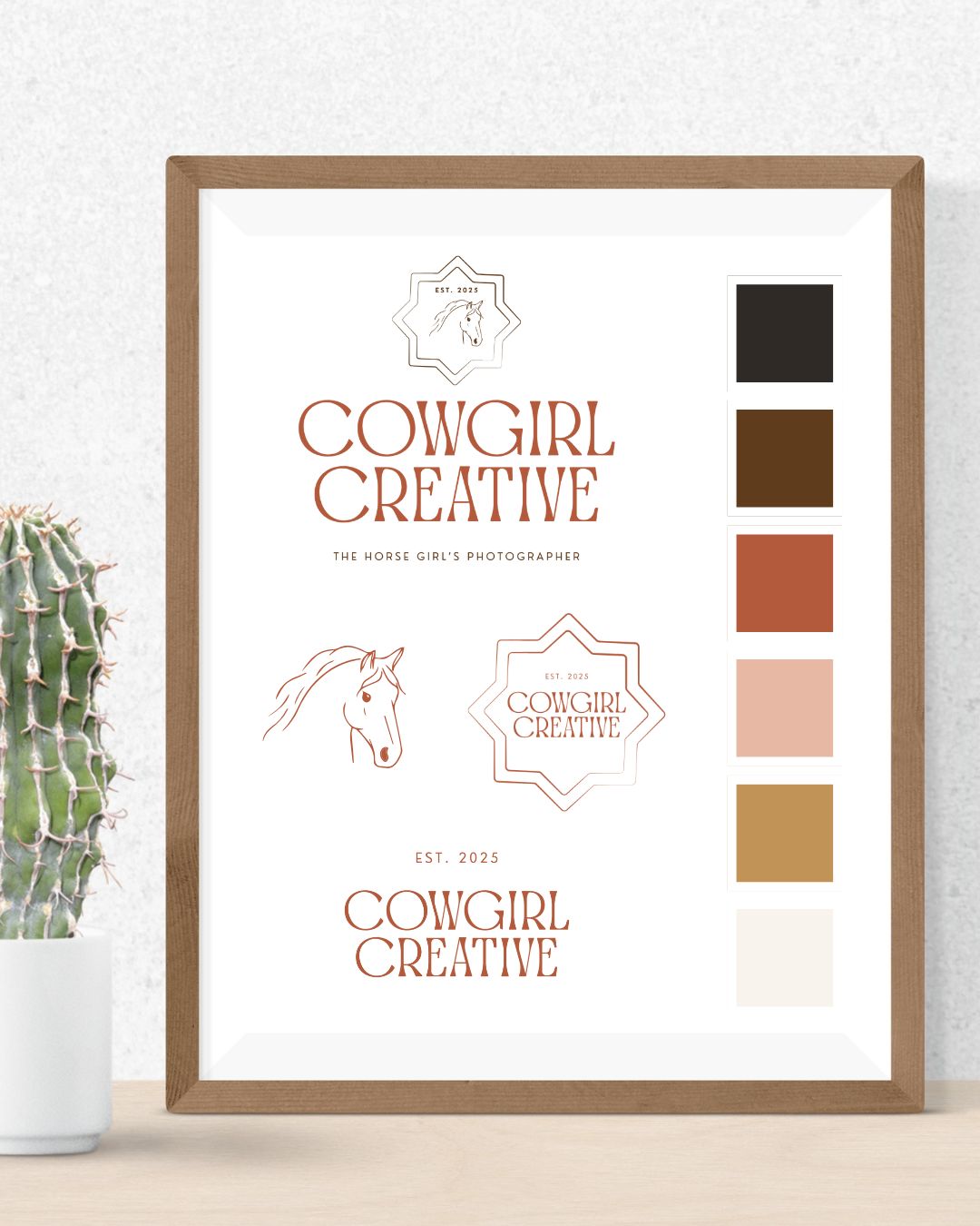 Brand Board - Cowgirl Creative