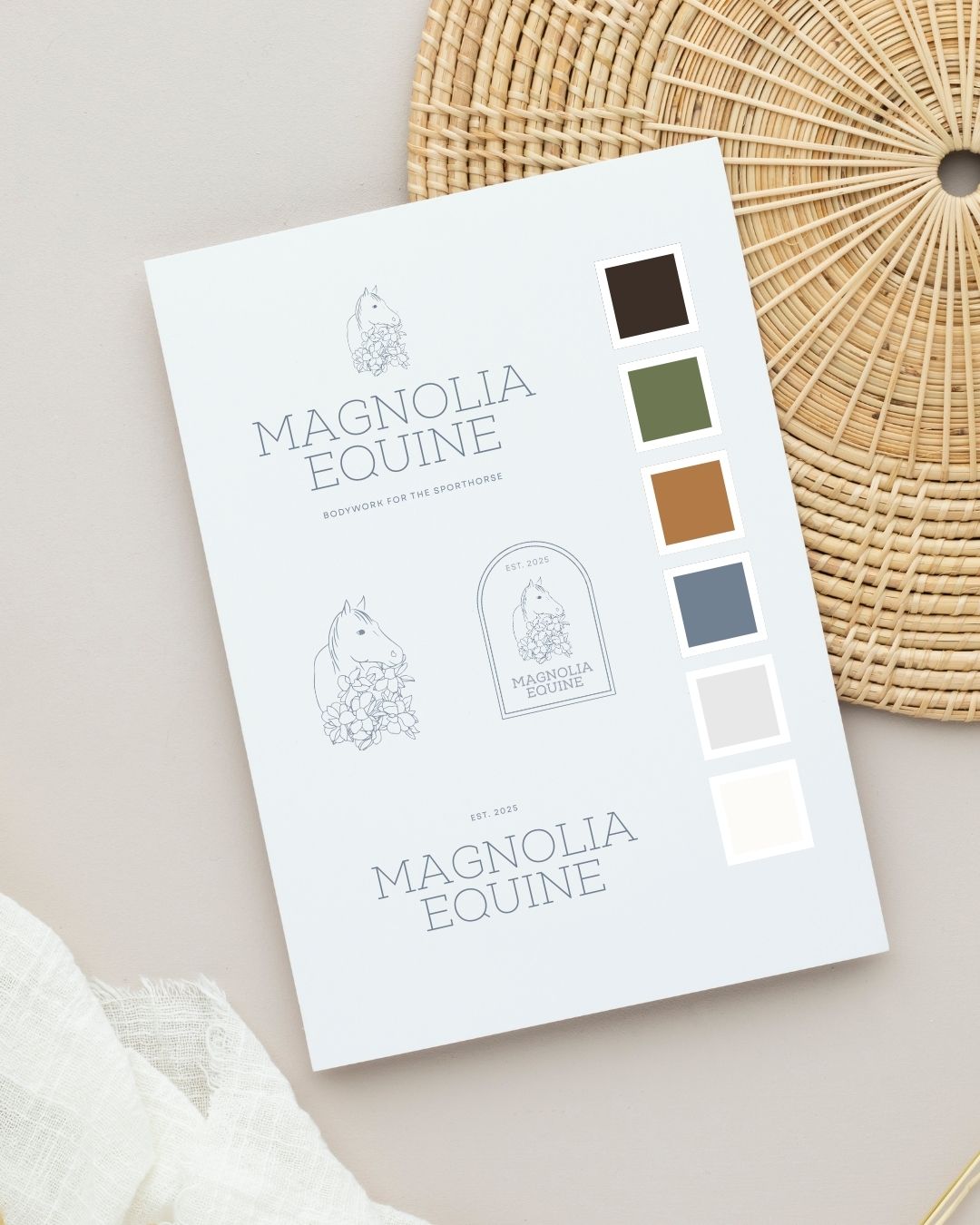 Brand Board - Magnolia Equine